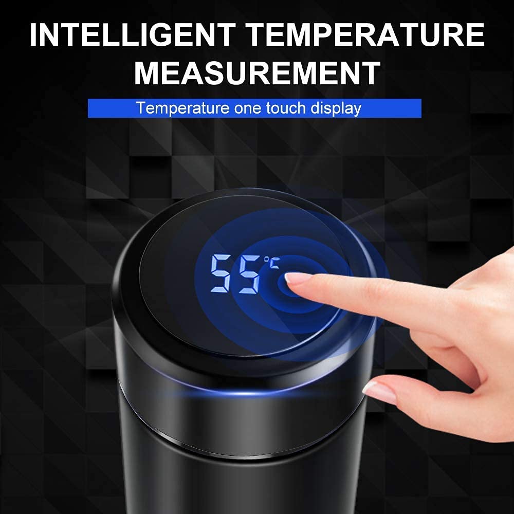 Smart Led Display Temperature Bottle