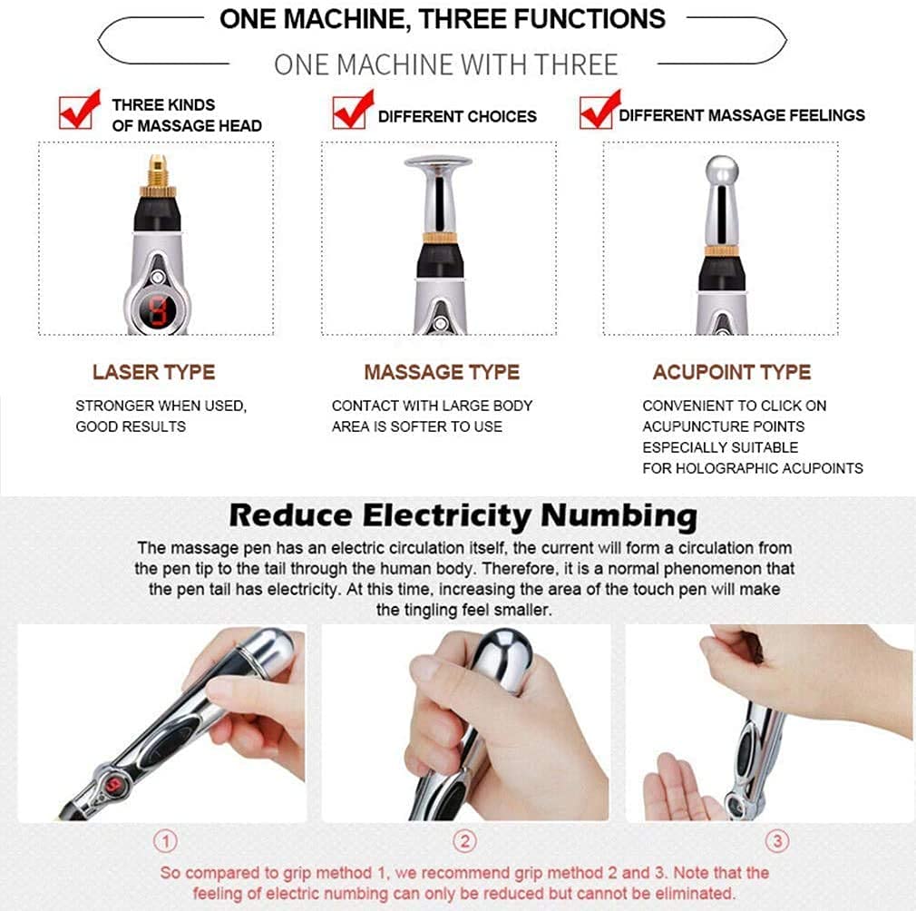 Electronic Acupuncture Pen,Electric Meridians Laser Acupuncture Machine