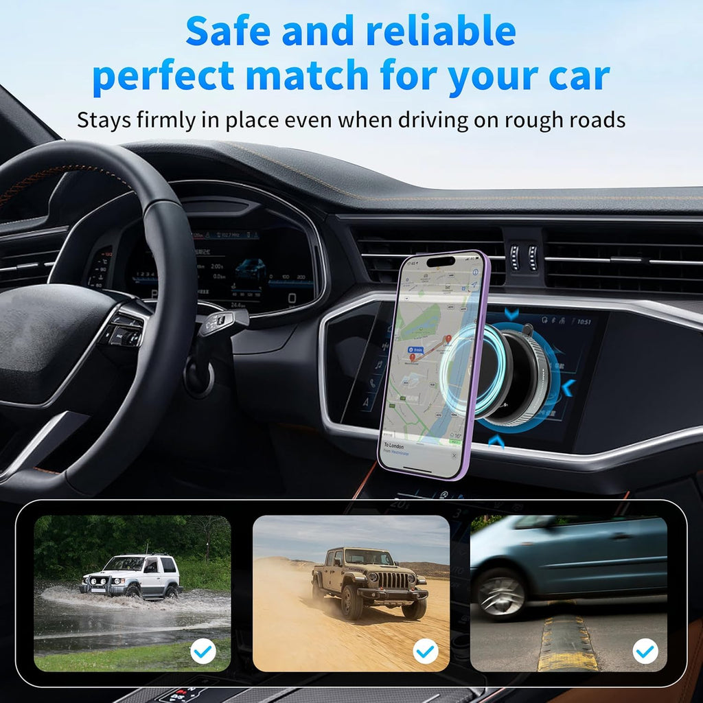 360° Vaccum Magnetic Phones Holder